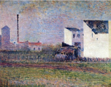 Georges Seurat Werke - Vorstadt 1882